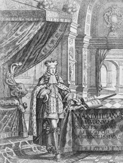 Maximilian II Emanuel (1662-1726), Elector of Bavaria by Unbekannt Unbekannt